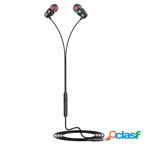 Auriculares bajos con micrófono Auriculares internos con