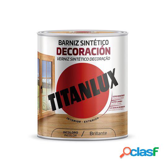 Barniz Madera Brillante 4 Lt Inc. Sint Decoracion