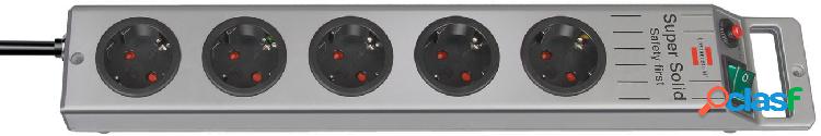 Base Múltiple Brennenstuhl Super-Solid-Line con interruptor