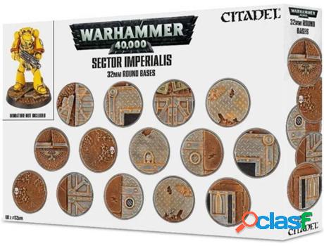 Bases para Miniaturas GAMES WORKSHOP Sector Imperialis 32mm