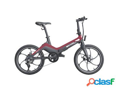 Bicicleta Eléctrica BEHUMAX E-Urban 790 Rojo (Autonomía: