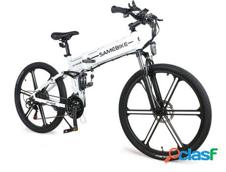 Bicicleta Eléctrica SAMEBIKE LO26 II Blanco (Velocidad