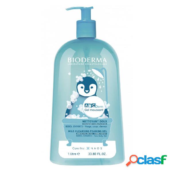 Bioderma ABCDerm Gel Espumoso Limpiador Suave -1000ml