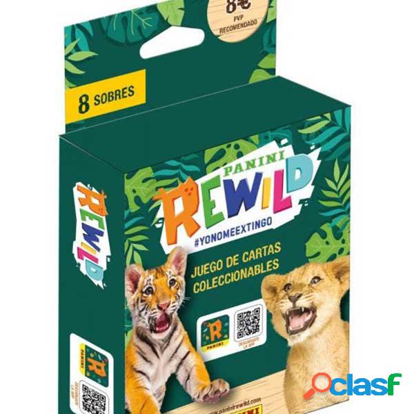 Blister 8 Sobres Rewild Trading Cards