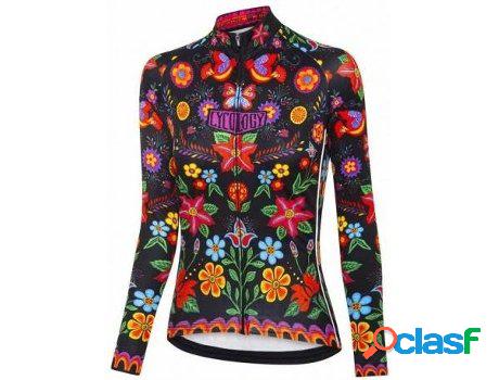 Blusa CYCOLOGY Frida WoCycling Jersey (Negro - L)