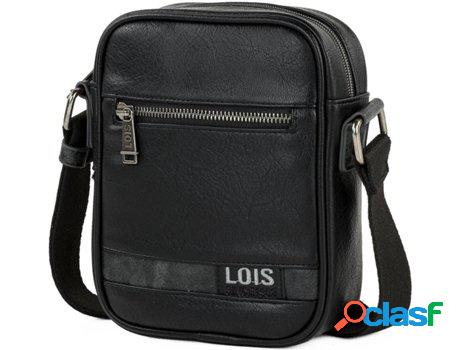 Bolsa LOIS Ajustable Para Hombre (Negro - 20x16x5 cm)