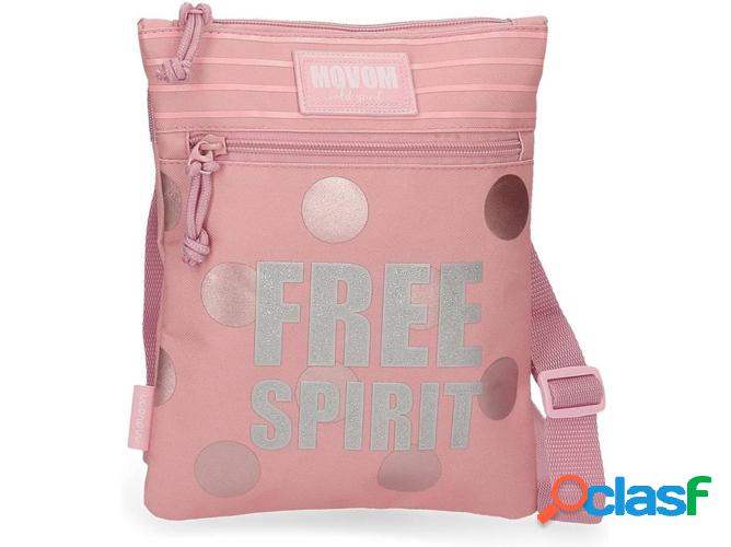 Bolsa MOVOM Free Spirit Rosa (20x24x0,5cm)