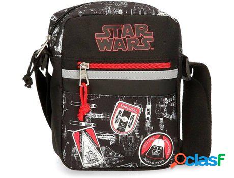 Bolsa de Hombro STAR WARS Space Mission Negro Poliéster