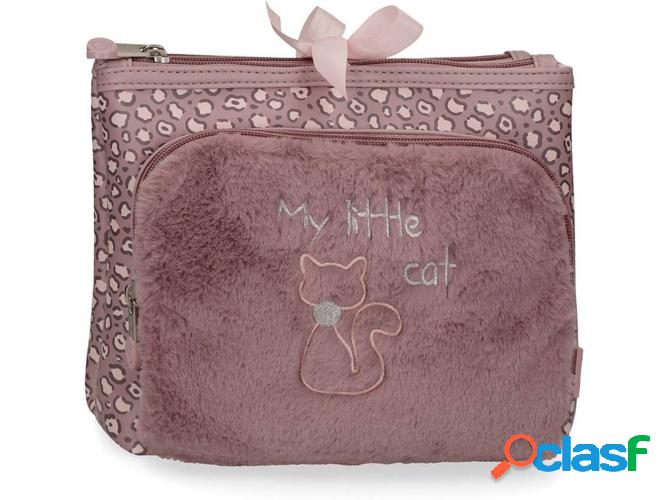 Bolsa de Viaje ENSO My Little Cat Morado (17x23x10 cm)