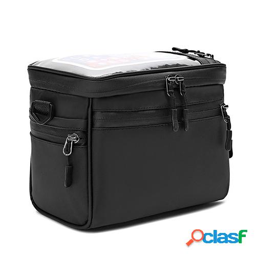 Bolsa de manillar de bicicleta Bolsa de tubo frontal para