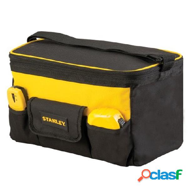 Bolsa porta herramientas Stanley profunda de tapa plana