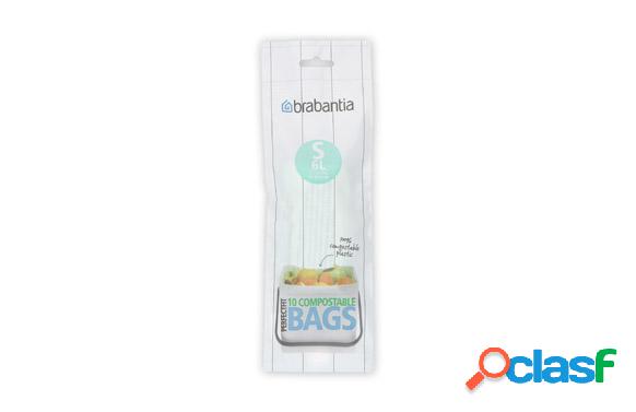 Bolsas de Basura Biodegradables Brabantia (S) 6L 10 unidades