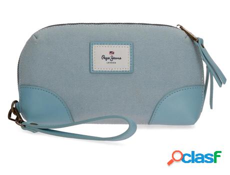Bolso PEPE JEANS Cora Algodón Mujer (Azul)