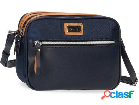 Bolso de Hombro EL POTRO Chic Azul (25x18x6.5 cm)