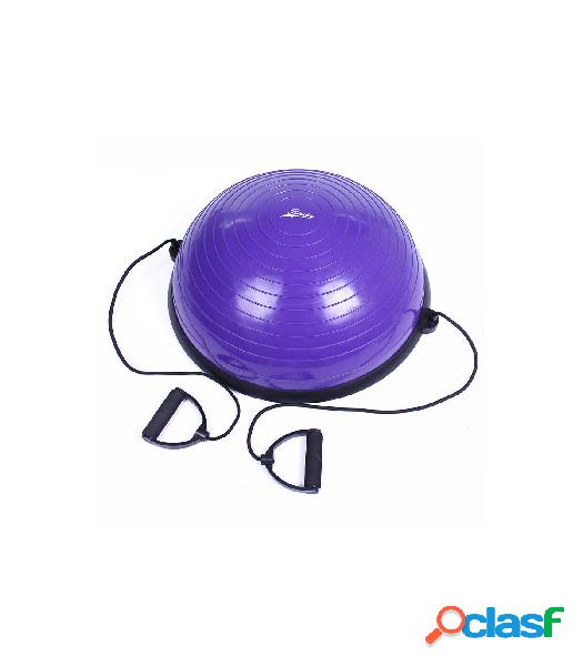 Bosu Balance Air Step 58 Cm Morado