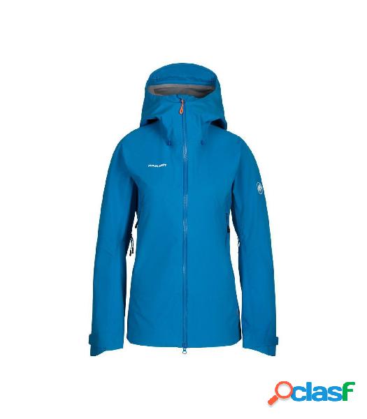 CHAQUETA MAMMUT ANORAK CRATER HS HOODED MUJER AZUL M