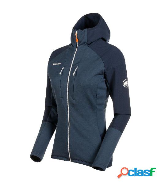 CHAQUETA MAMMUT CON CAPUCHA EISWAND ADVANCED ML MUJER AZUL S