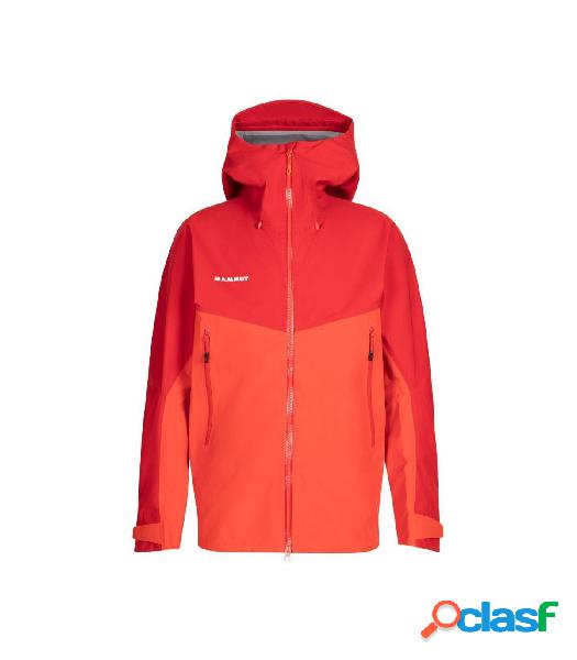 CHAQUETA MAMMUT CRATER HS HOODED HOMBRE ROJO S