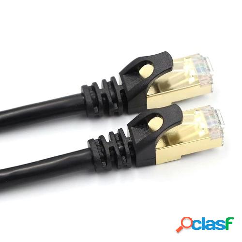Cable Ethernet Cat7 10Gbps 600Mhz / Pares trenzados