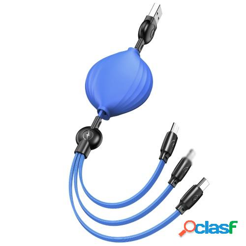 Cable de carga multi USB Cable de cargador rápido