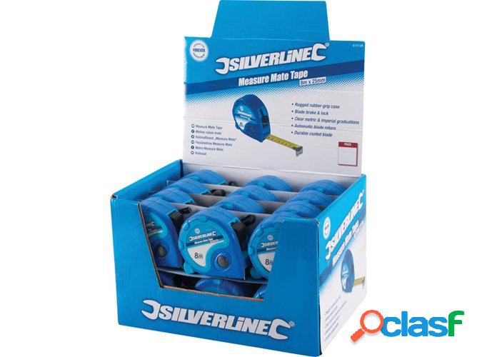 Caja con Flexómetros SILVERLINE 675126
