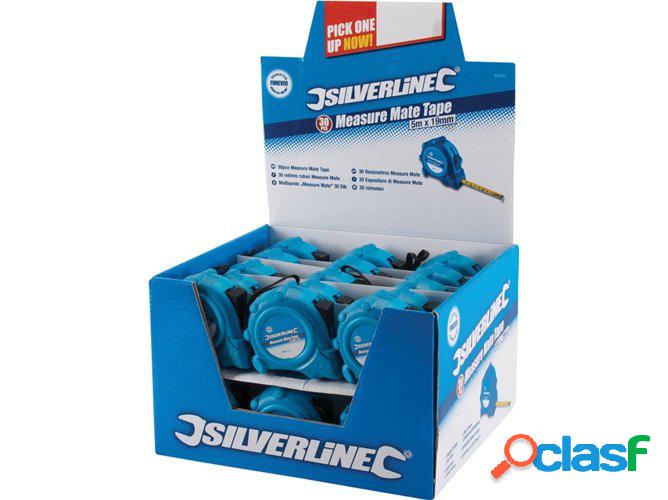 Caja con Flexómetros SILVERLINE 868620