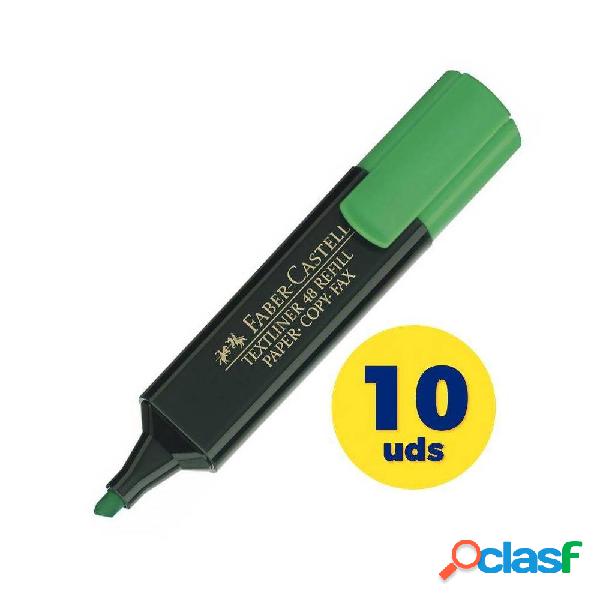 Caja de Marcadores Fluorescentes Faber Castell Textliner 48