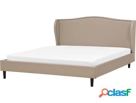 Cama Colmar (Beije - Poliéster -215x170x107 cm)