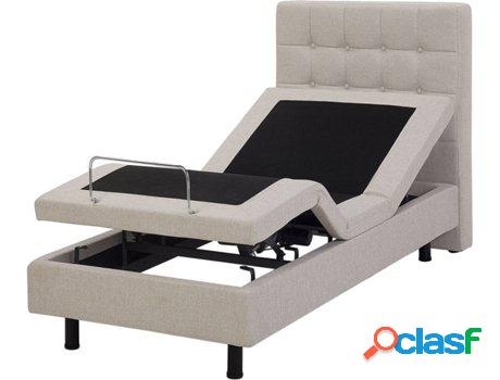 Cama Eléctrica Duke (Beije - Poliéster -216x82x102 cm)