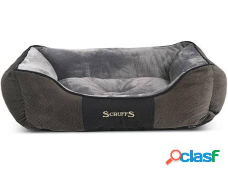 Cama para Perros SCRUFFS Chester (Gris - 90x70cm - Ante