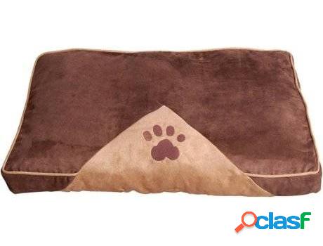 Cama para Perros y Gatos PAWHUT Acolchado (Marrón -