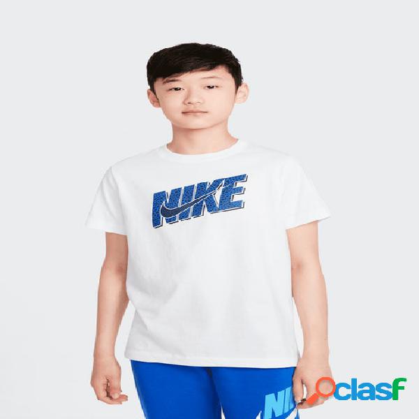 Camiseta Nike sportswear blanco niño