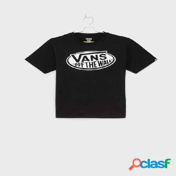 Camiseta Vans classics otw-b negro-blanco niño
