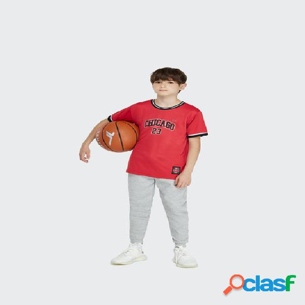 Camiseta casual Tenth basket mesh niño