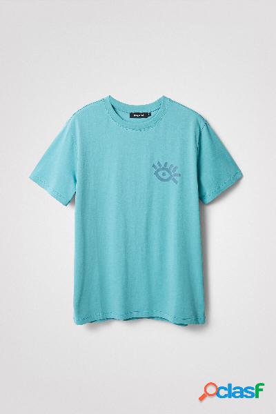 Camiseta manga corta ojo
