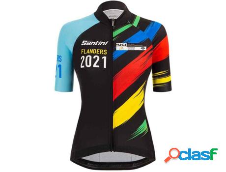 Camiseta para Mujer SANTINI Tour Of Flanders 2021 Tono Uv