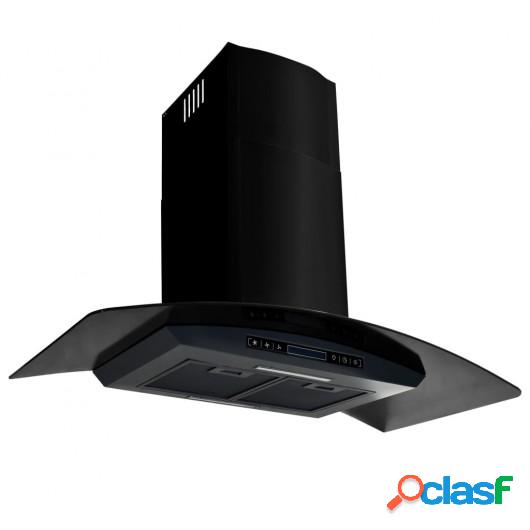 Campana extractora pared 90 cm acero inoxidable 756 m³/h
