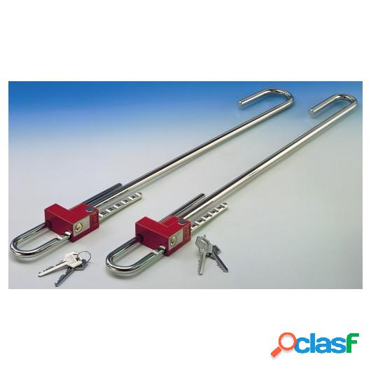 Candado Antirrobo Coche Arco Ø10Mm Ancho Niquelado 06502