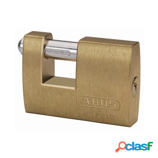 Candado Seguridad 70Mm Arco Rectangular Laton Abus