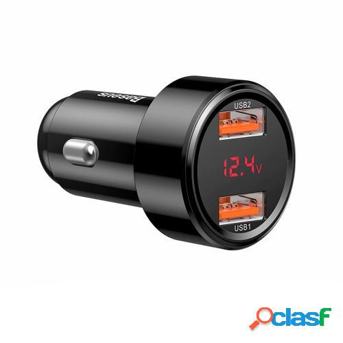 Cargador de coche Baseus 45W Cargador de coche USB C 6A con