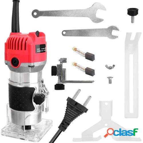 Carpintería Trimming Machine Electric Grabado