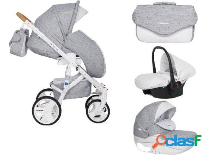 Carrito de Bebé Individual RIKO Brano Luxe + Carlo Isofix