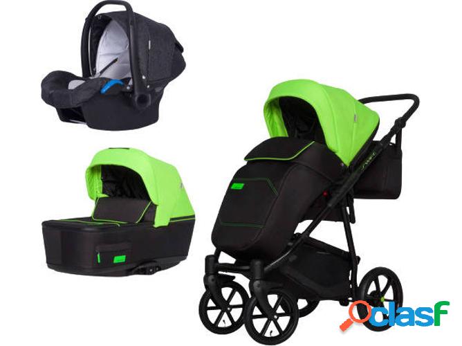 Carrito de Bebé Individual RIKO Swift Neon + Kite Isofix