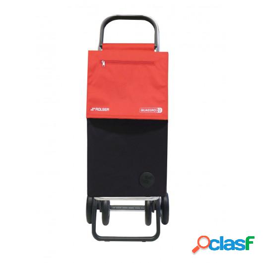 Carro Compra 4R Alu Ne/Ro Sbelta Mf Rolser