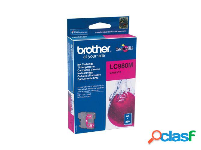 Cartucho de tinta Original BROTHER LC980M Magenta 260