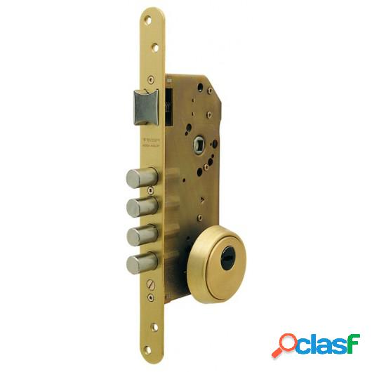 Cerradura Seguridad Madera Embutir 50Mm R200B566L Laton