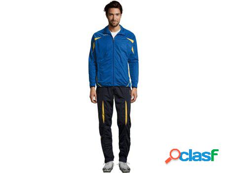 Chandal SOLS Camp Nou Azul Royal-Limón / Azul Marino (XL)