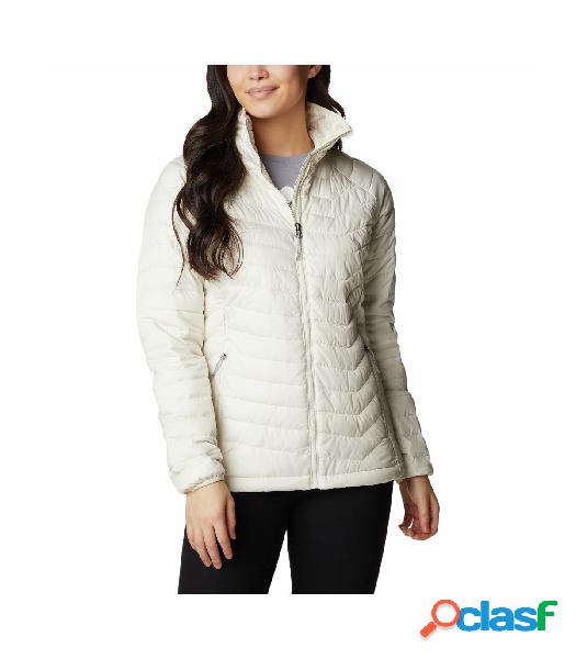 Chaqueta Columbia Powder Lite Mujer Mineral Chalk XXL