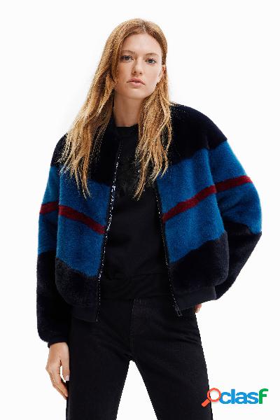 Chaqueta bomber pelo