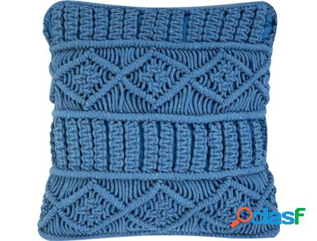 Cojín Decorativo Karatas (Azul - Algodón -45x45x12 cm)